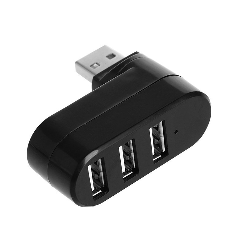 工廠現(xiàn)貨旋轉(zhuǎn)USB2.0 HUB分線(xiàn)器3口迷你集線(xiàn)器3口usb 2.0擴(kuò)展塢